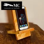 Soporte de Madera para Celular