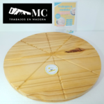 Tabla para Pizzas con Guía de Corte - Pack x3