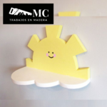 Estante de Sol, Estantería Infantil Original y Creativa