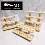 Exhibidores de Aros en Escalera - Pack x 3u