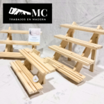 Exhibidores de Aros en Escalera - Pack x 3u