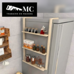 Estante Lateral, Organizador y Especiero para Heladera