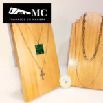 Exhibidor de Collares Escalonado - Pack x 2u