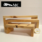Exhibidores de Elevadores Anidados Cortos - Pack x 3u