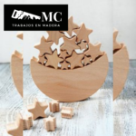 Juego de Equilibrio de Madera Didáctico