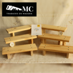 Exhibidores en Escalera Individuales - Pack x6u