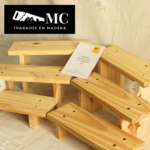 Exhibidores en Escalera Individuales - Pack x6u