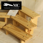 Exhibidores en Escalera Individuales - Pack x6u