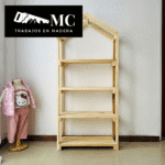 Estantería Infantil con Techo de Casita - Pack x2
