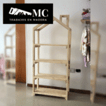 Estantería Infantil con Techo de Casita - Pack x2