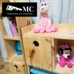Muebles Infantiles Estilo Castillo con Cajones - Juego de 3