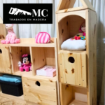 Muebles Infantiles Estilo Castillo con Cajones - Juego de 3