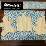 Tablas con Forma / Tematica Navideña - Pack x3