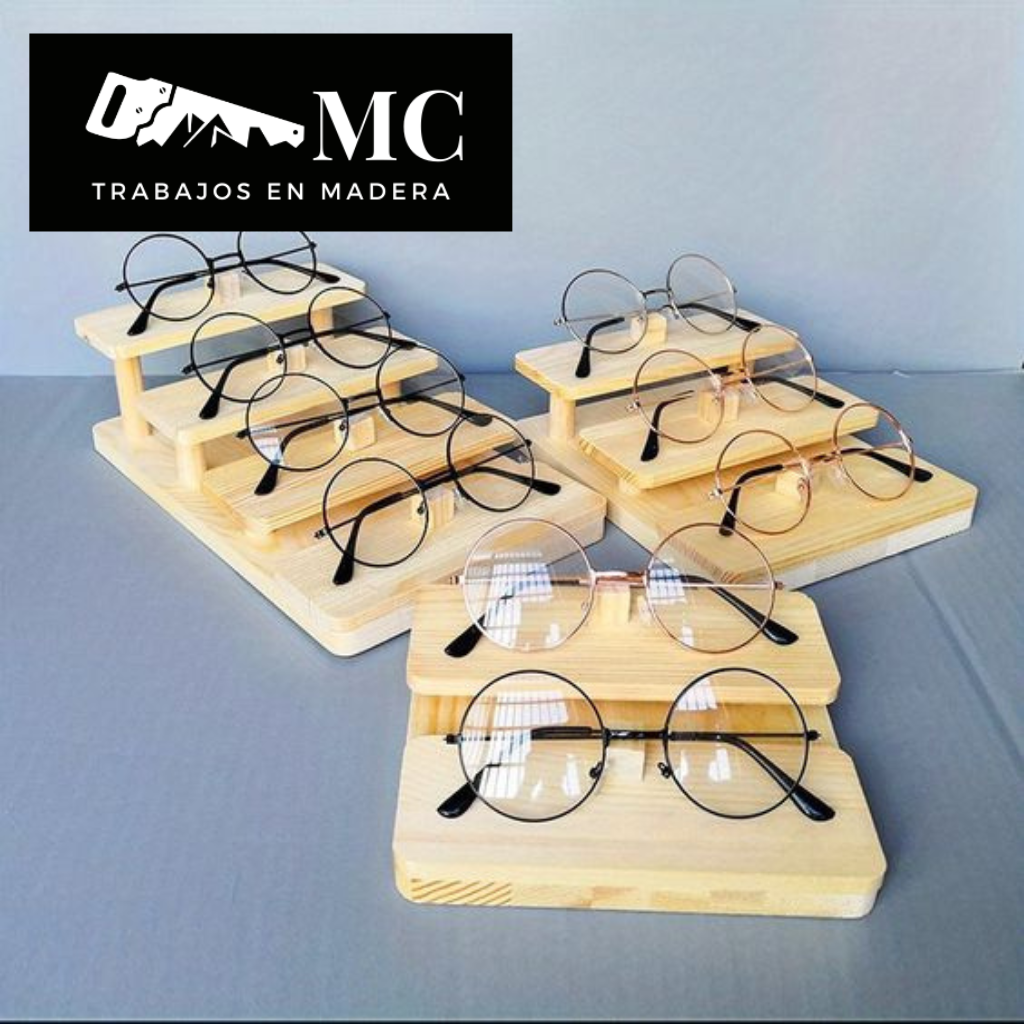 Exhibidores de Anteojos en Escalera