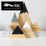 Adornos Triangulares de Estilo Nórdico x 6u
