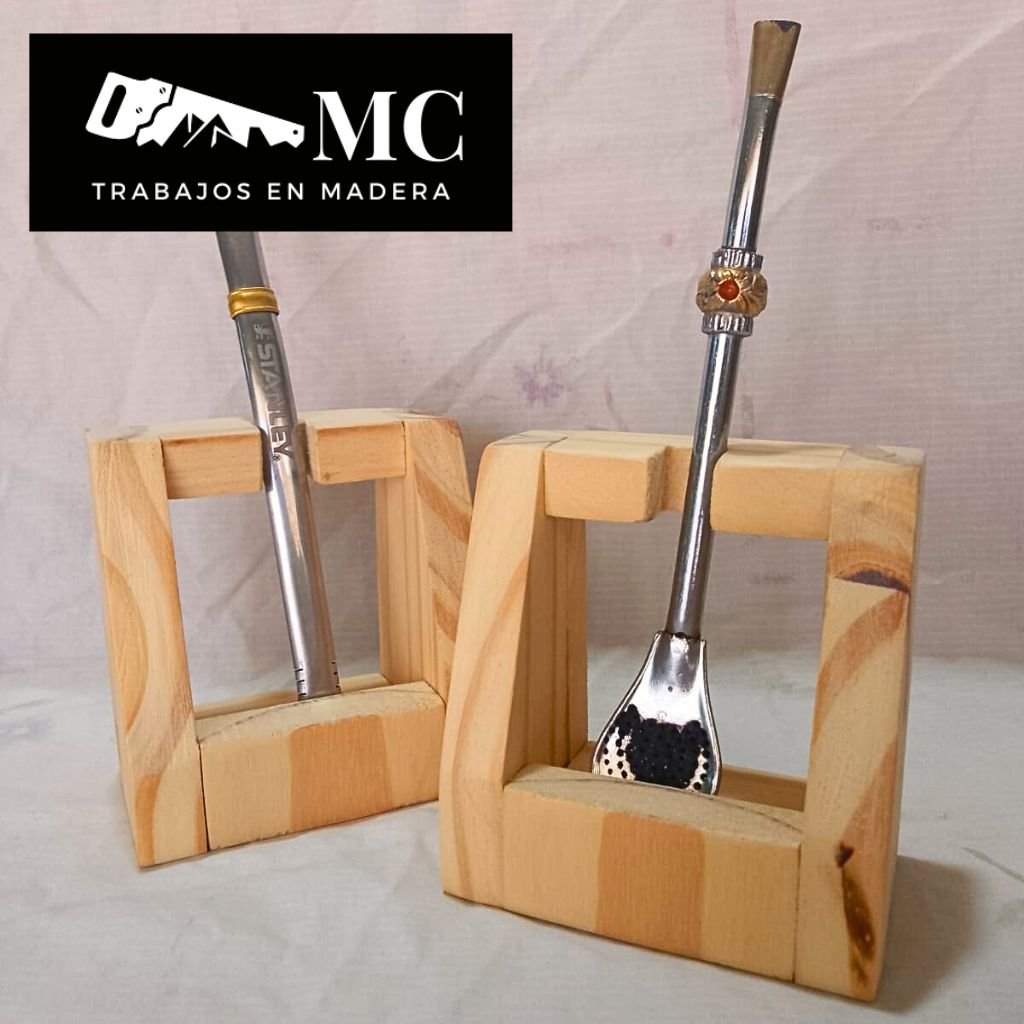 Exhibidor para Bombillas Individual - Pack x2