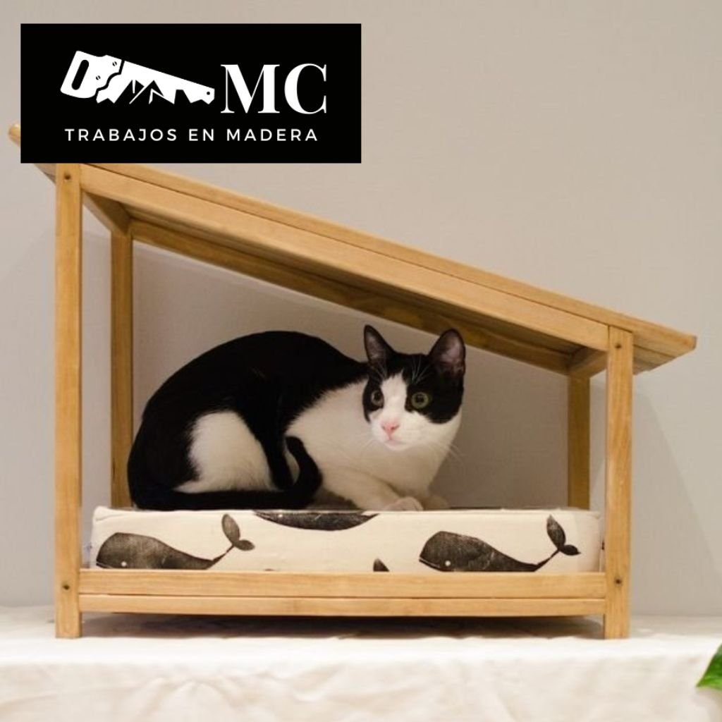 Cama para Mascotas con Techito