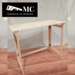 Mesa Plegable de Madera, Ideal Feria y Camping