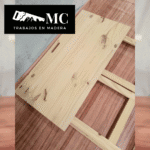 Mesa Plegable de Madera, Ideal Feria y Camping