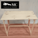 Mesa Plegable de Madera, Ideal Feria y Camping