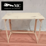 Mesa Plegable de Madera, Ideal Feria y Camping