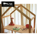 Escritorio con Forma de Casita Infantil