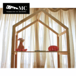 Escritorio con Forma de Casita Infantil