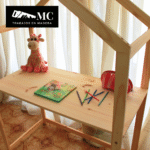 Escritorio con Forma de Casita Infantil