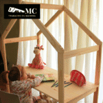 Escritorio con Forma de Casita Infantil