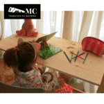 Escritorio con Forma de Casita Infantil