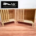 Mesa de Luz con Cama para Mascotas