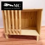 Mesa de Luz con Cama para Mascotas