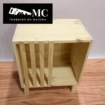 Mesa de Luz con Cama para Mascotas