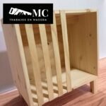 Mesa de Luz con Cama para Mascotas