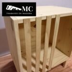 Mesa de Luz con Cama para Mascotas