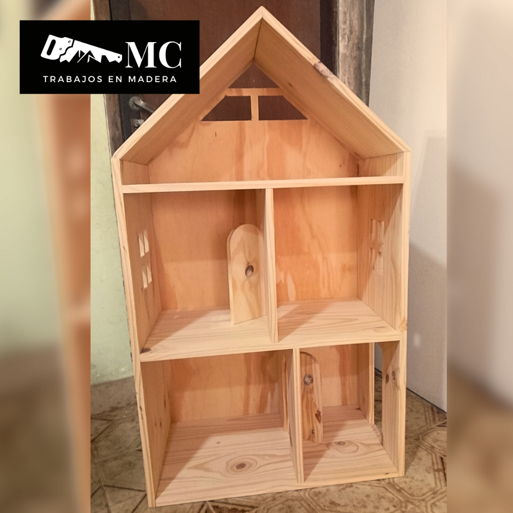 Casita de Muñecas de 3 Pisos
