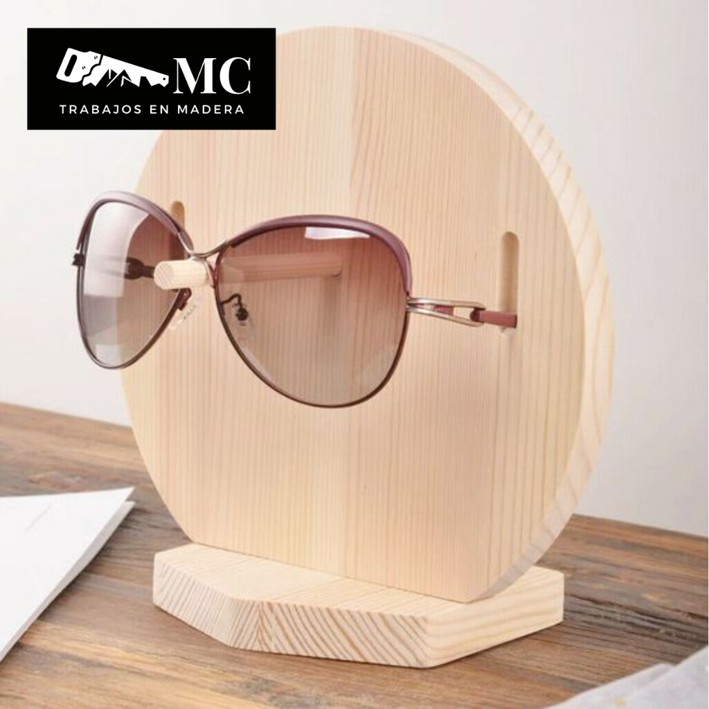 Soporte Redondo de Exhibición de Gafas