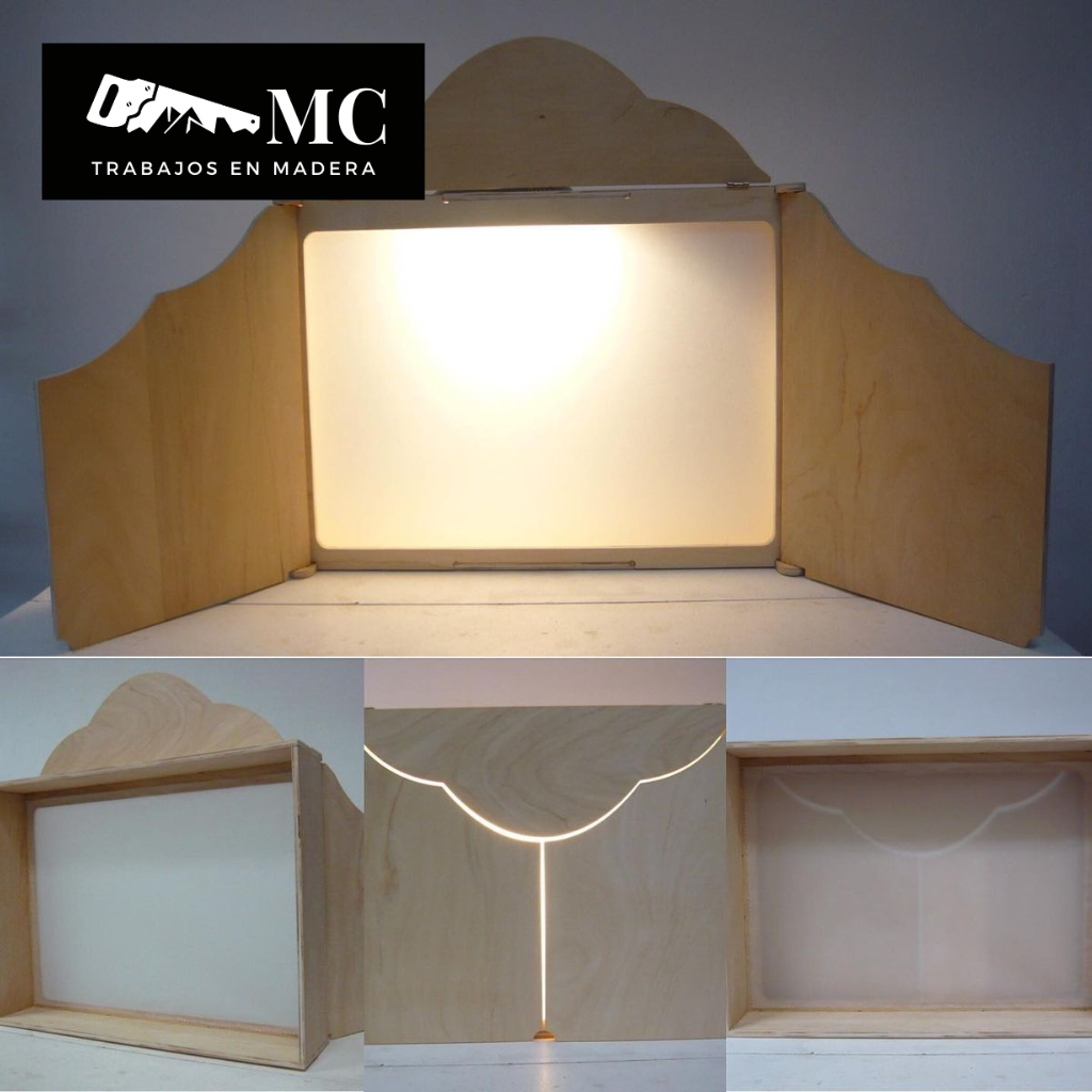 Juego de Teatro de Sombras Portatil